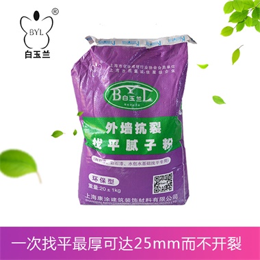 外墻抗裂找平膩子粉（真石漆、彩石漆、水包水基礎(chǔ)找平專用）